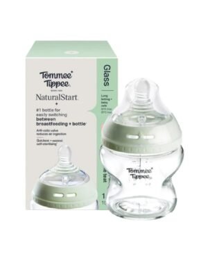 Tommee Tippee Feeding Bottle Glass 150 ML/1246
