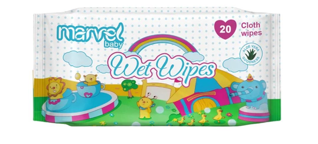 Marvel Wet Wipes 20 PCS/359
