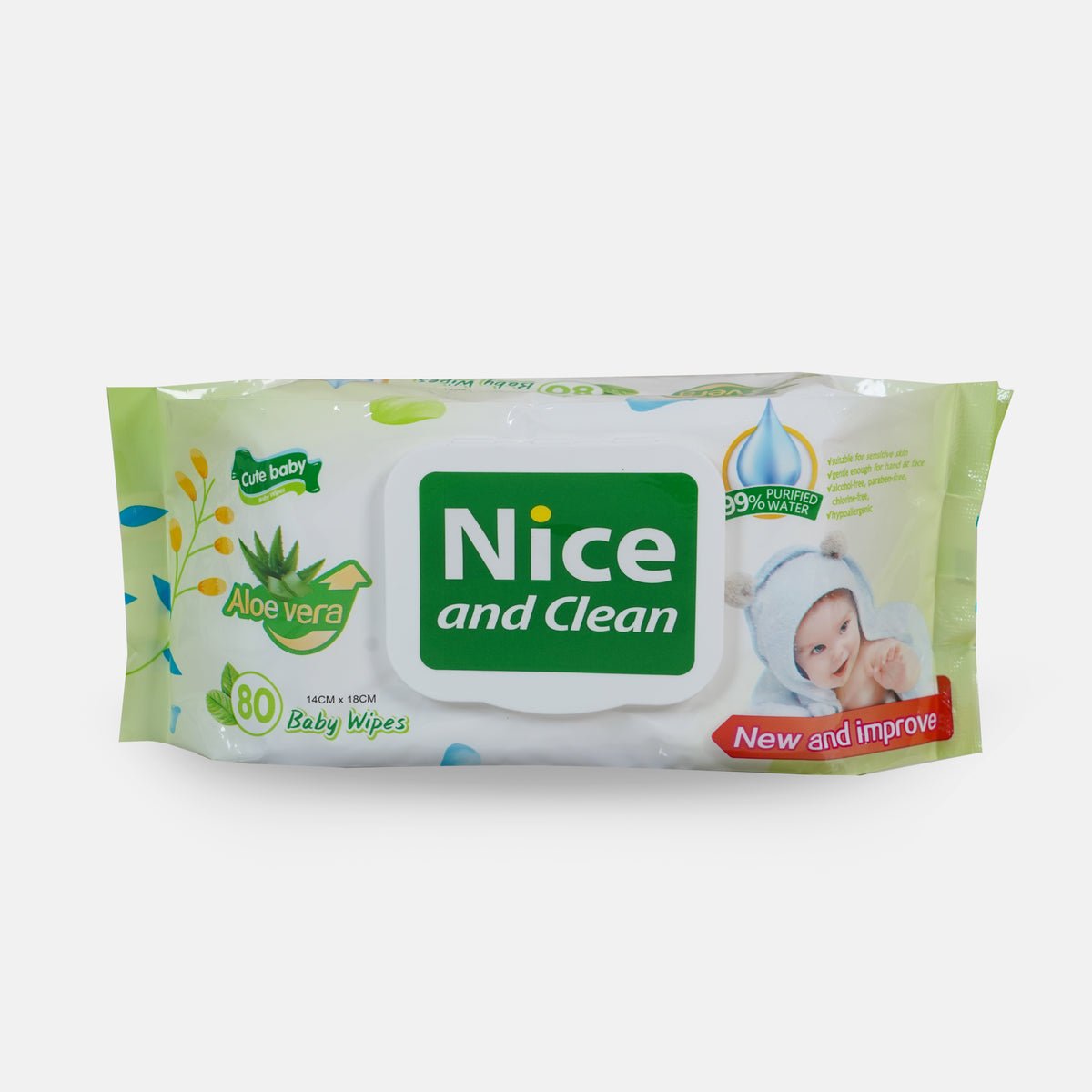 Nice And Clean wet Wipe 80 PCS/839